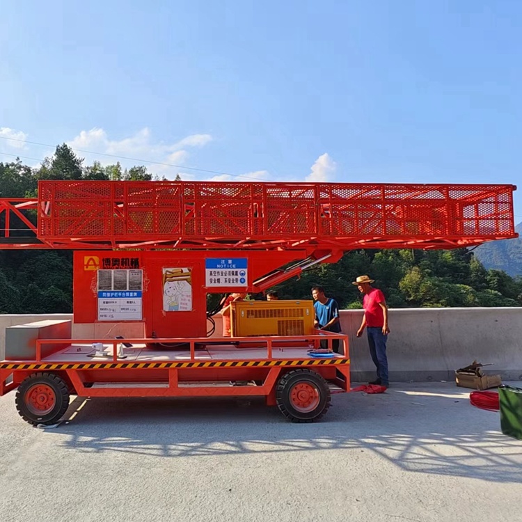 液壓橋梁(liáng)落水管安裝(zhuāng)施工設備功(gong)能齊全