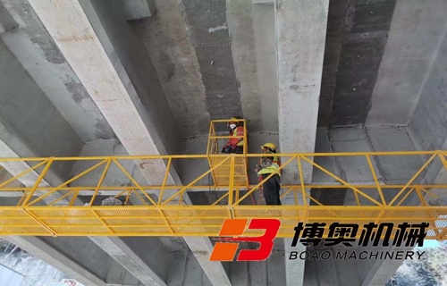 咸阳尔易金属制造集团(3G网站)橋梁(liang)檢查平(píng)台助力(lì)橋梁全(quan)面高效(xiào)作業