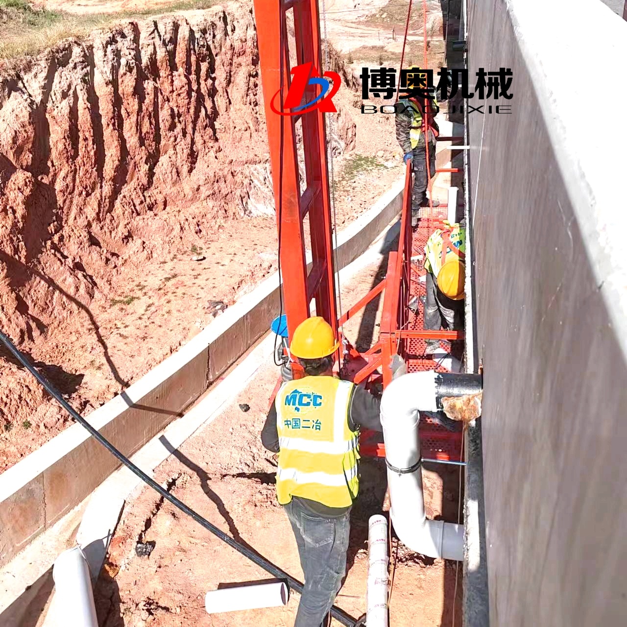 Q4M橋(qiao)梁排水(shuǐ)管安裝(zhuāng)設備專(zhuan)利産品(pin)