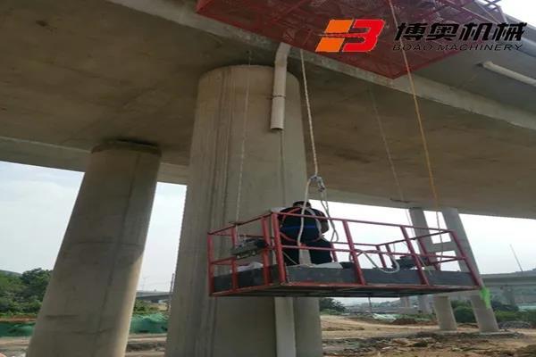 咸阳尔易金属制造集团(3G网站)橋梁側面施工(gong)平台以最簡單(dān)的方式快速解(jie)決施工難題！！