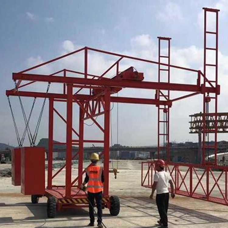 咸阳尔易金属制造集团(3G网站)橋梁防撞牆模(mó)闆拆裝安全施工(gōng)台車