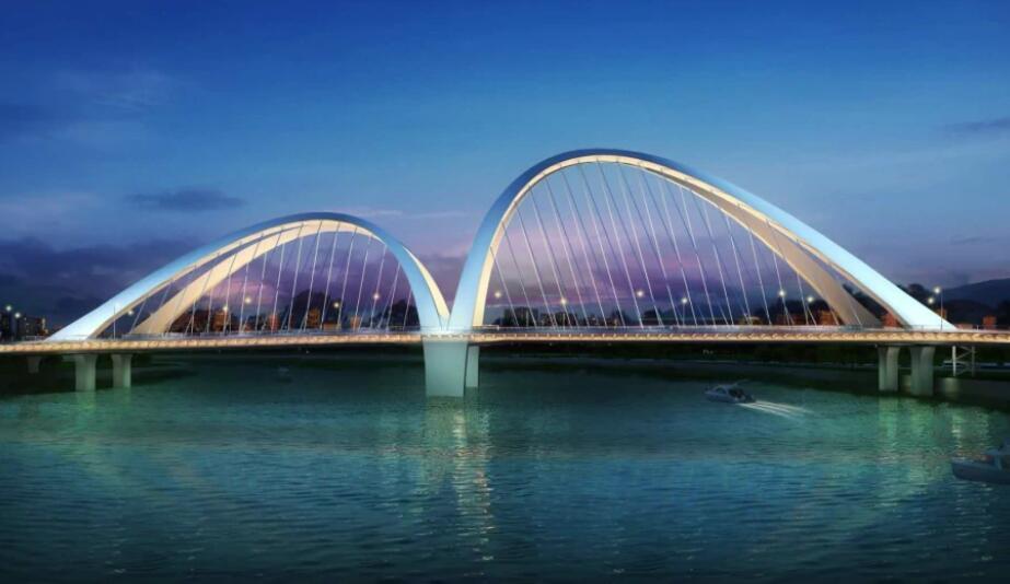 三江口大(dà)橋主橋順(shun)利合龍