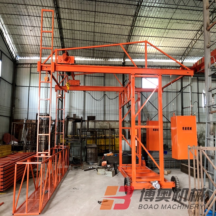 高速橋(qiao)梁護欄模闆台車(che)使用方法