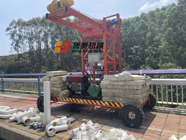 橋梁排水管(guǎn)安裝施工車操作(zuo)注意事項