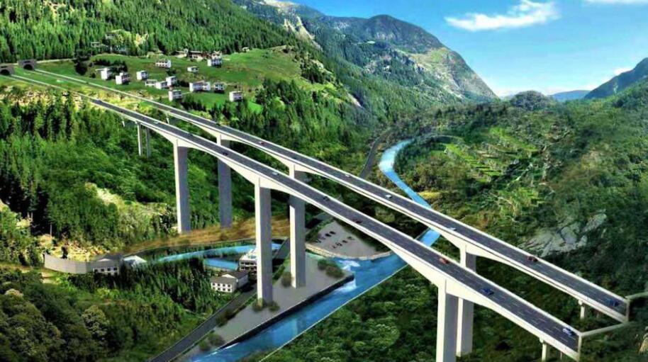 四川樂(le)西高速美姑(gū)河4号特大橋(qiáo)即将轉入上(shàng)部結構施工(gong) 預計明年7月(yue)合龍