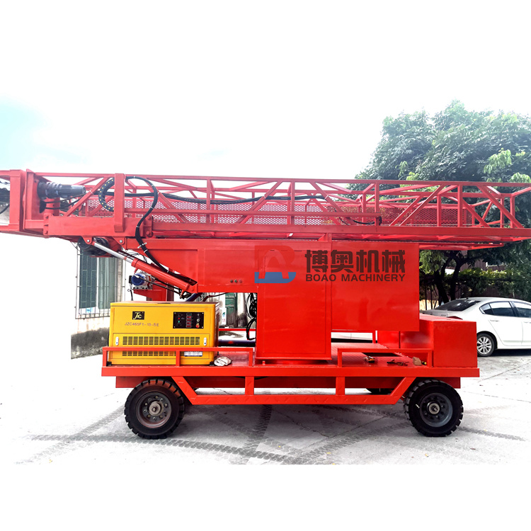 QJ6M橘紅色液(ye)壓單邊橋梁檢測(ce)車安裝排水管