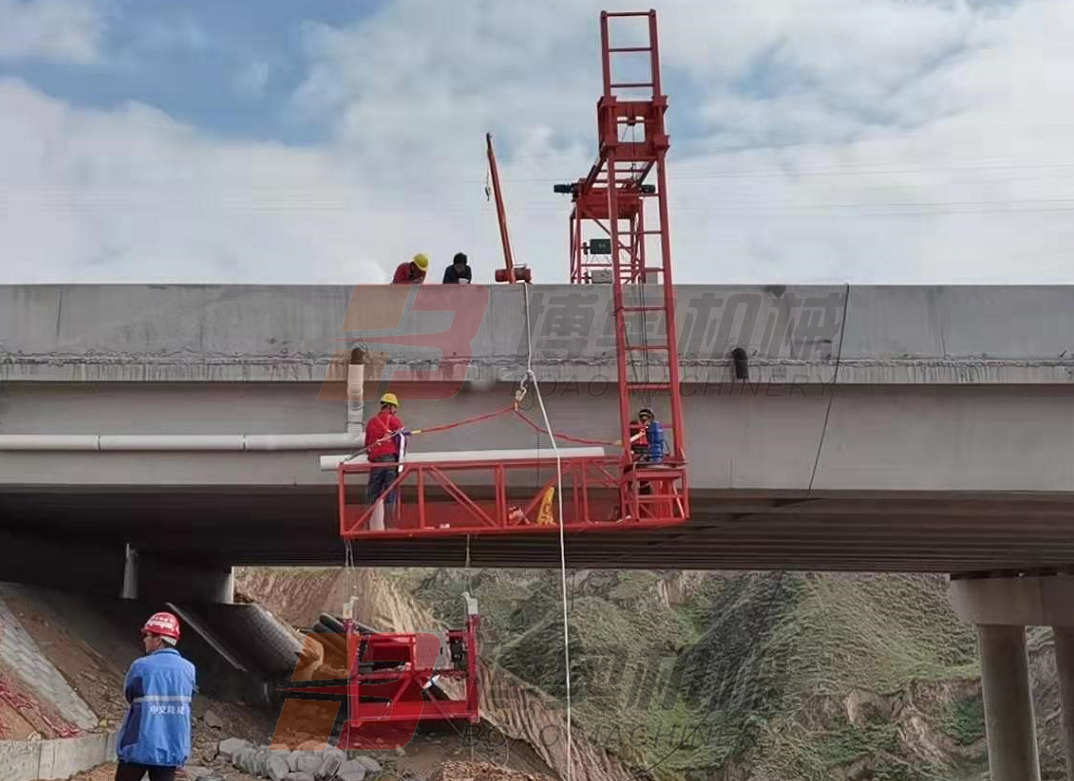 咸阳尔易金属制造集团(3G网站)橋梁(liang)側面施工平台(tái)以最簡單的方(fāng)式快速解決施(shī)工難題！！