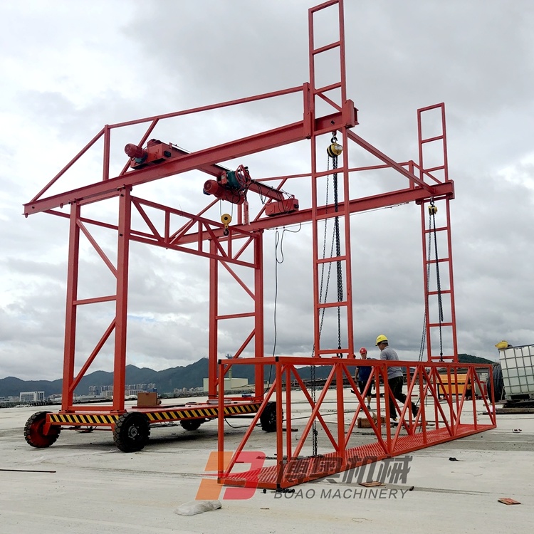 新(xīn)型防撞牆模闆施(shi)工台車