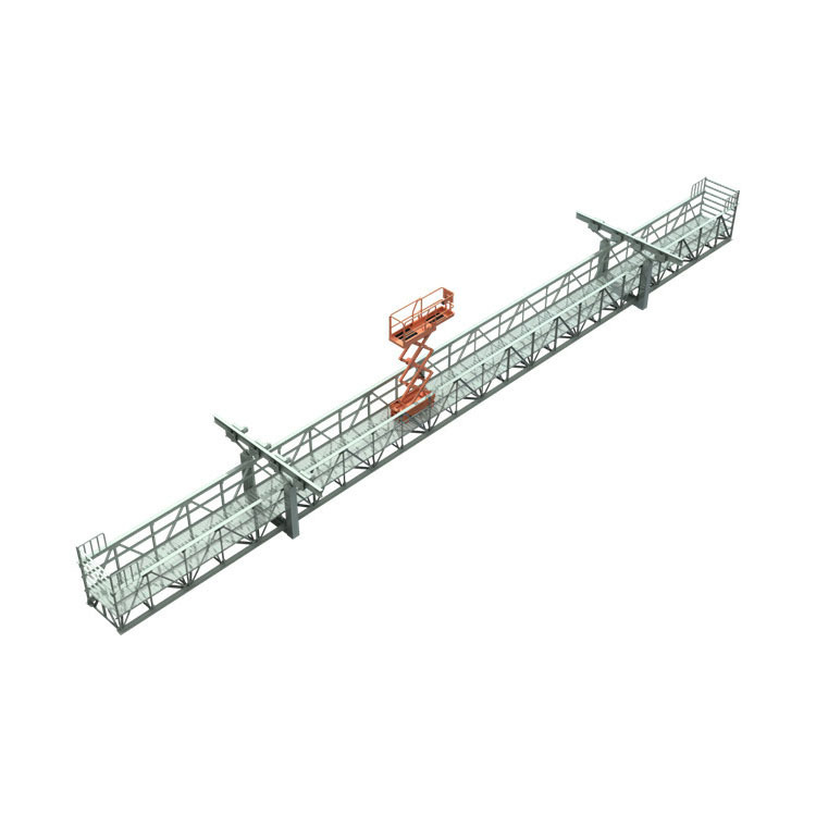 橋(qiáo)梁施工吊籃受歡(huan)迎就是因爲其結(jie)構簡單施工方便(biàn)